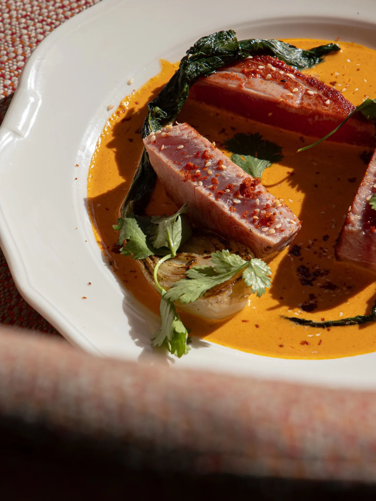 Plat de saison — restaurant Honoré, Marseille